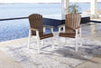 Genesis Bay Outdoor Dining Arm Chair (Set of 2) - MR ZEE FURNITURE