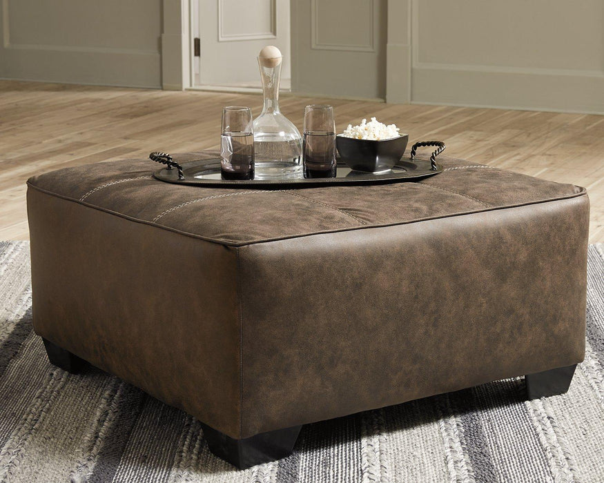 Abalone Oversized Accent Ottoman - MR ZEE FURNITURE