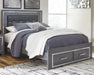 Lodanna Bed with 2 Storage Drawers - MR ZEE FURNITURE