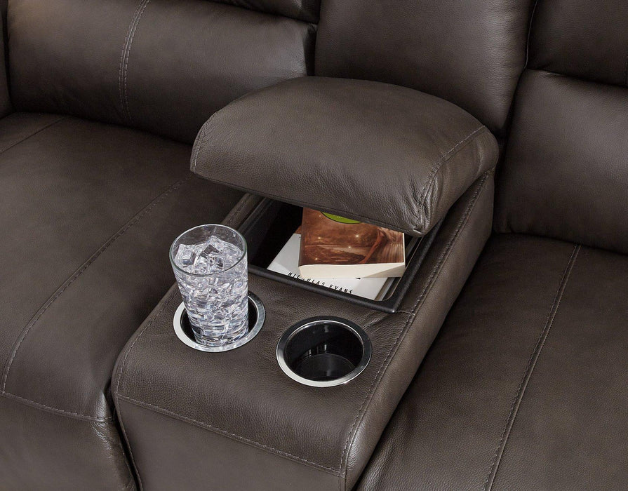 Boxmere Power Reclining Loveseat with Console - MR ZEE FURNITURE