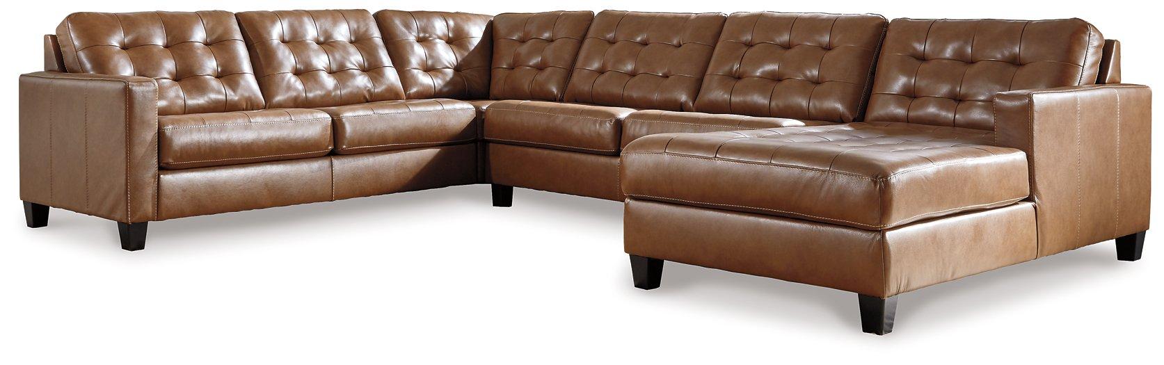 Baskove Sectional with Chaise - MR ZEE FURNITURE