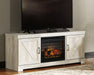 Bellaby 63" TV Stand with Electric Fireplace - MR ZEE FURNITURE