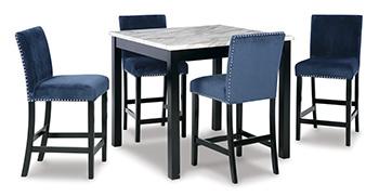 Cranderlyn Counter Height Dining Table and Bar Stools (Set of 5) - MR ZEE FURNITURE