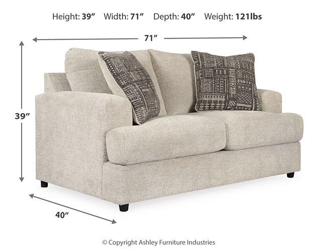 Soletren Loveseat - MR ZEE FURNITURE