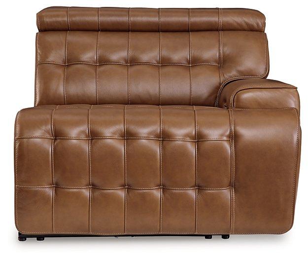 Temmpton Power Reclining Sectional Loveseat with Console - MR ZEE FURNITURE