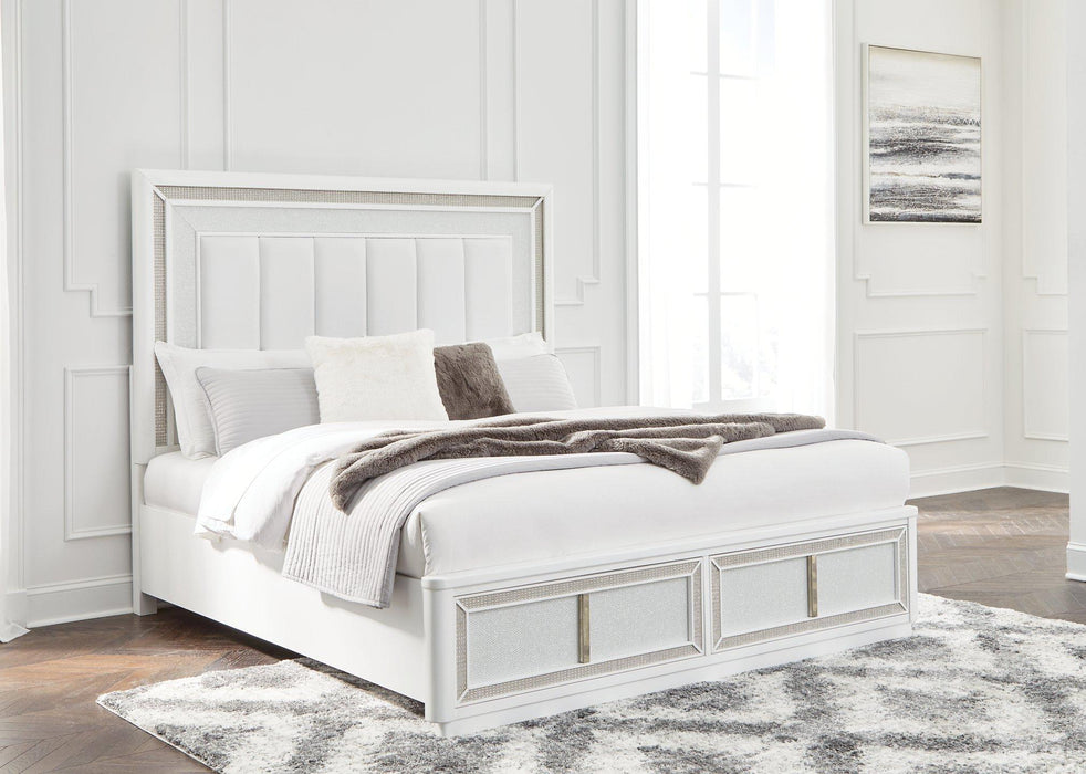 Chalanna Upholstered Storage Bed - MR ZEE FURNITURE