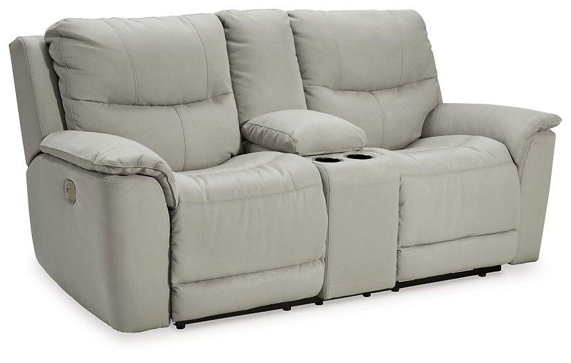 Next-Gen Gaucho Power Reclining Loveseat with Console - MR ZEE FURNITURE