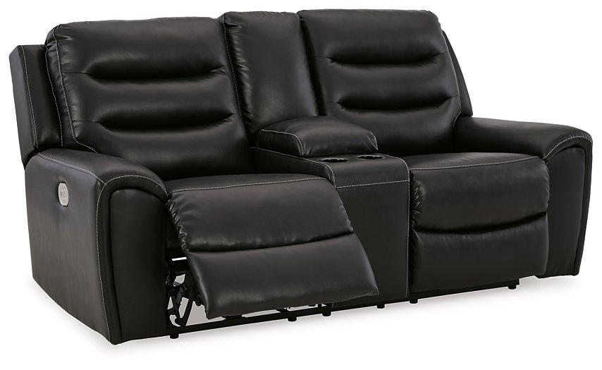 Warlin Power Reclining Loveseat with Console - MR ZEE FURNITURE