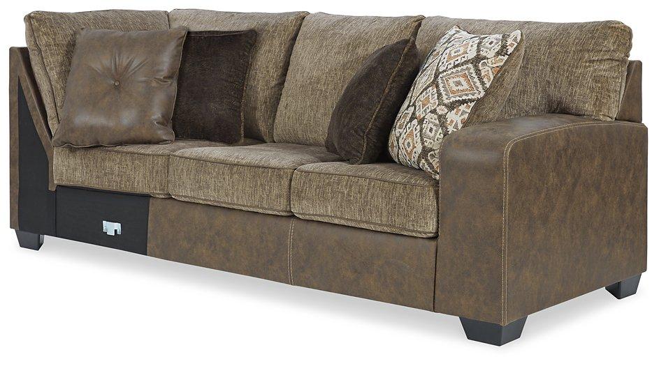 Abalone 3-Piece Sectional with Chaise - MR ZEE FURNITURE