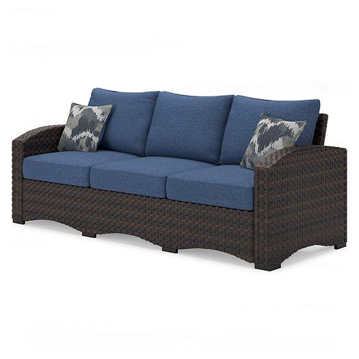 Windglow Outdoor Sofa with Cushion - MR ZEE FURNITURE