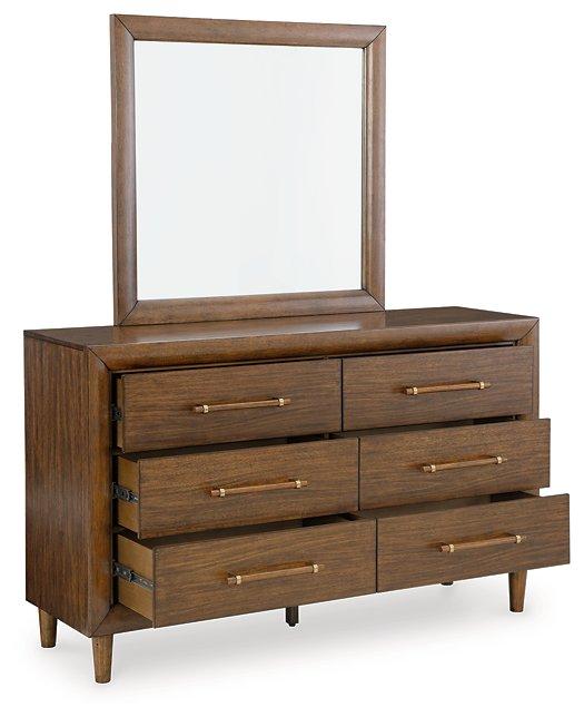 Lyncott Dresser and Mirror - MR ZEE FURNITURE