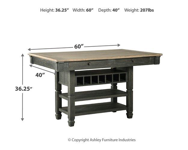 Tyler Creek Counter Height Dining Set - MR ZEE FURNITURE