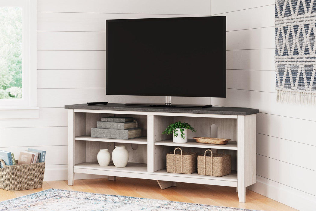 Dorrinson Corner TV Stand - MR ZEE FURNITURE