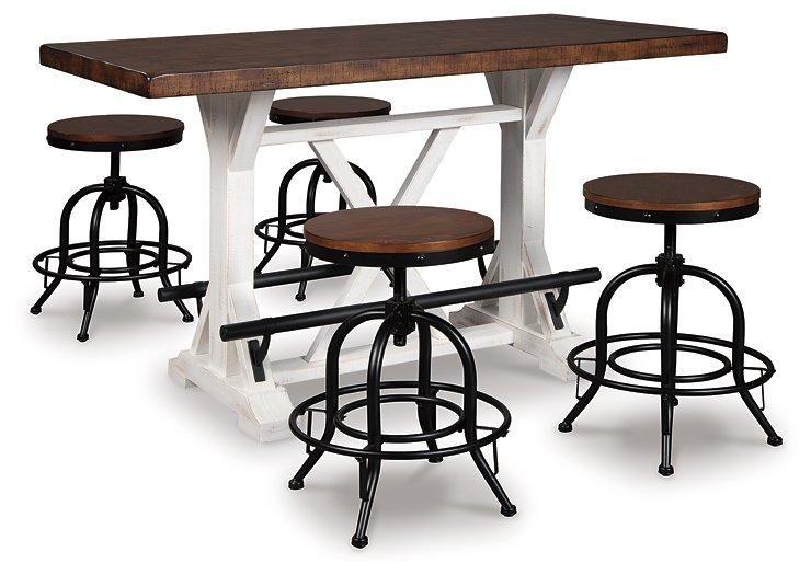 Valebeck Counter Height Dining Set - MR ZEE FURNITURE