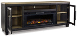 Foyland 83" TV Stand with Electric Fireplace - MR ZEE FURNITURE