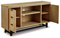 Freslowe Large TV Stand - MR ZEE FURNITURE