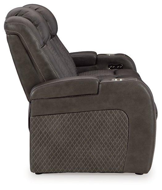 Fyne-Dyme Power Reclining Sofa - MR ZEE FURNITURE