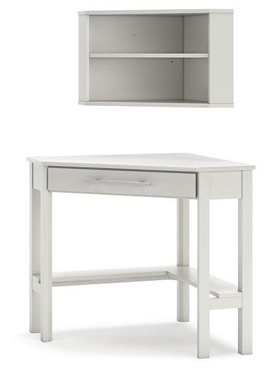 Grannen Home Office Corner Desk with Bookcase - MR ZEE FURNITURE