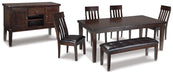 Haddigan Dining Set - MR ZEE FURNITURE