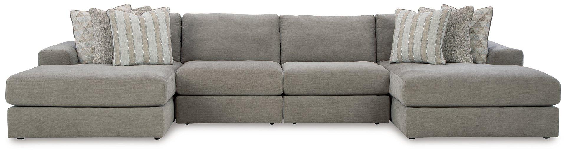 Avaliyah Double Chaise Sectional - MR ZEE FURNITURE