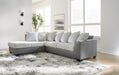 Clairette Court Sectional with Chaise - MR ZEE FURNITURE