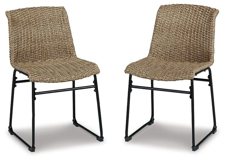 Amaris Outdoor Dining Chair (Set of 2) - MR ZEE FURNITURE