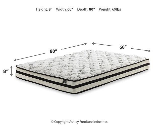 8 Inch Chime Innerspring Mattress Set - MR ZEE FURNITURE