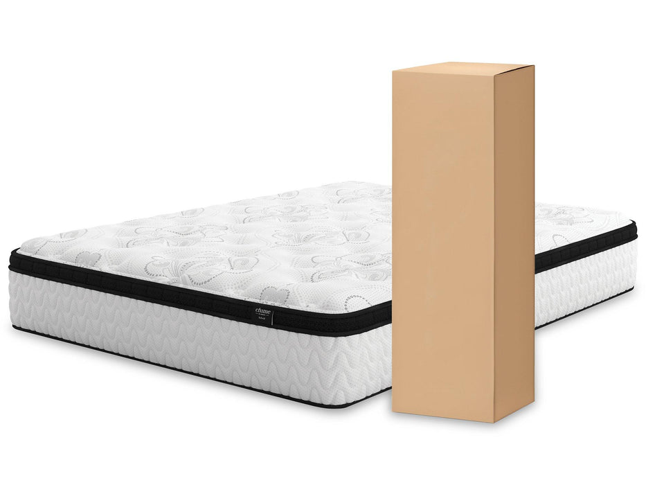 Chime 12 Inch Hybrid 2-Piece Mattress Set - MR ZEE FURNITURE