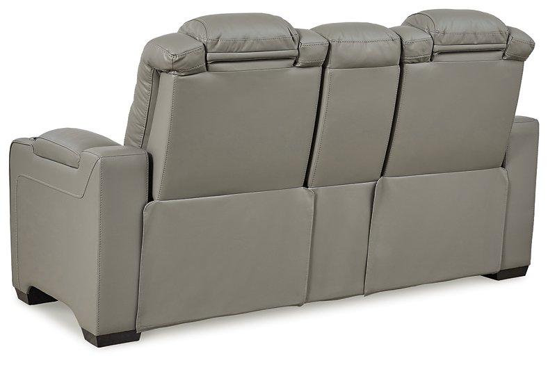 Backtrack Power Reclining Loveseat - MR ZEE FURNITURE