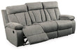 Mitchiner Reclining Sofa with Drop Down Table - MR ZEE FURNITURE