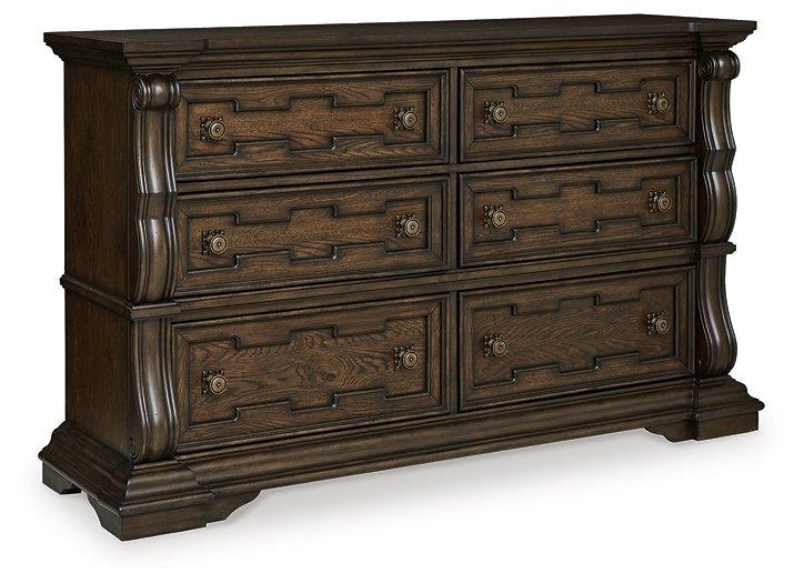 Maylee Dresser and Mirror - MR ZEE FURNITURE