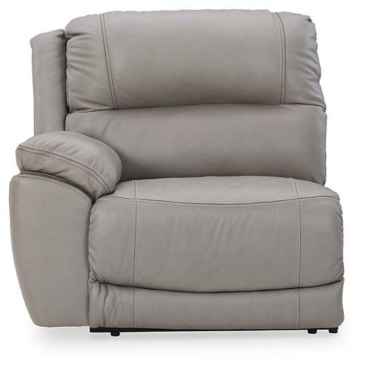 Dunleith 3-Piece Power Reclining Sectional Loveseat with Console - MR ZEE FURNITURE