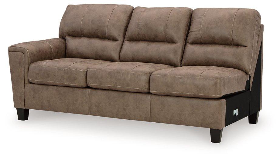 Navi 2-Piece Sectional Sofa Sleeper Chaise - MR ZEE FURNITURE