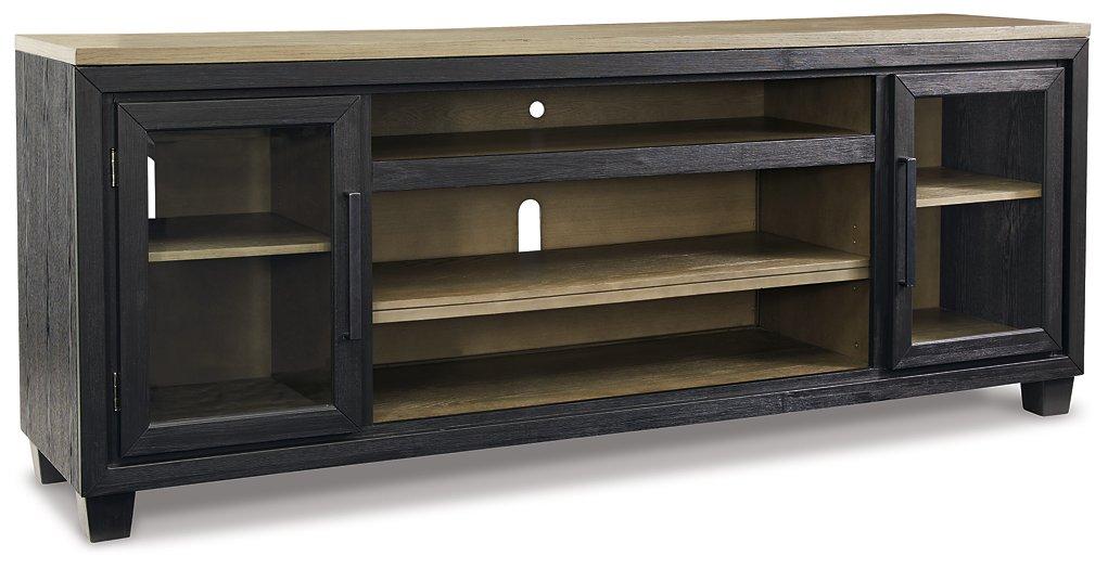 Foyland 83" TV Stand with Electric Fireplace - MR ZEE FURNITURE