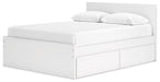 Onita Panel Bed with 2 Side Storage - MR ZEE FURNITURE