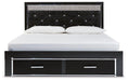 Kaydell Upholstered Panel Storage Bed - MR ZEE FURNITURE