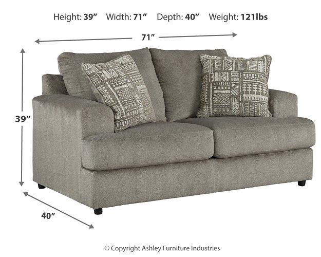 Soletren Loveseat - MR ZEE FURNITURE