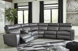 Samperstone Power Reclining Sectional - MR ZEE FURNITURE