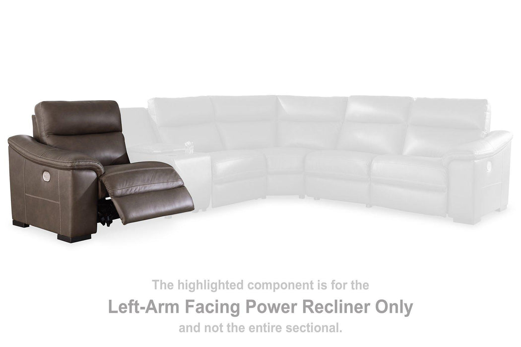 Salvatore 3-Piece Power Reclining Loveseat with Console - MR ZEE FURNITURE