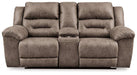 Stoneland Power Reclining Loveseat with Console - MR ZEE FURNITURE