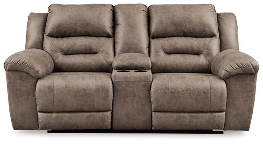 Stoneland Power Reclining Loveseat with Console - MR ZEE FURNITURE