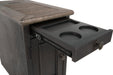 Tyler Creek Chairside End Table with USB Ports & Outlets - MR ZEE FURNITURE