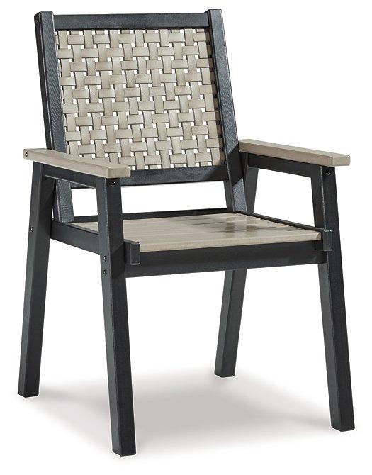 Mount Valley Arm Chair (set Of 2) - MR ZEE FURNITURE