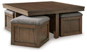 Boardernest Coffee Table with 4 Stools - MR ZEE FURNITURE