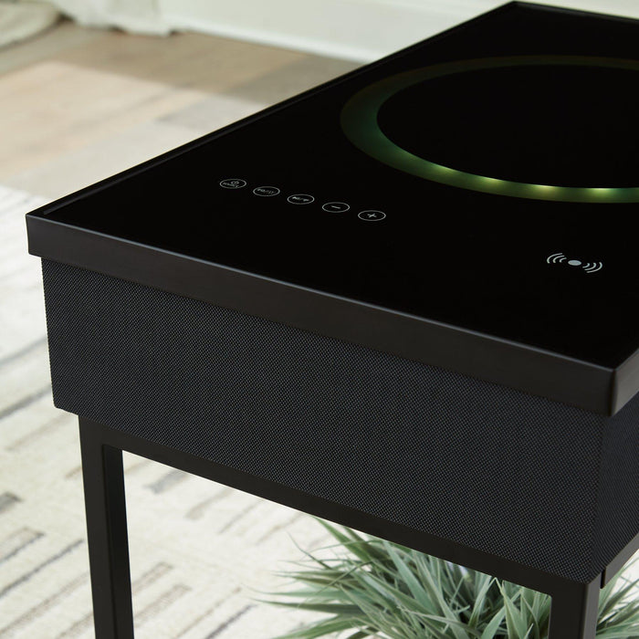 Gemmet Accent Table with Speaker - MR ZEE FURNITURE