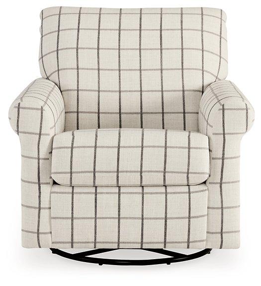 Davinca Swivel Glider Accent Chair - MR ZEE FURNITURE