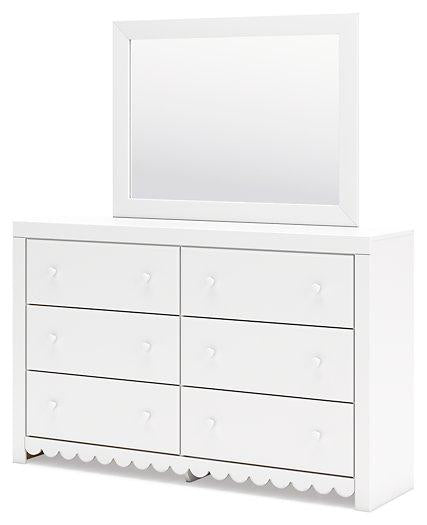 Mollviney Dresser and Mirror - MR ZEE FURNITURE