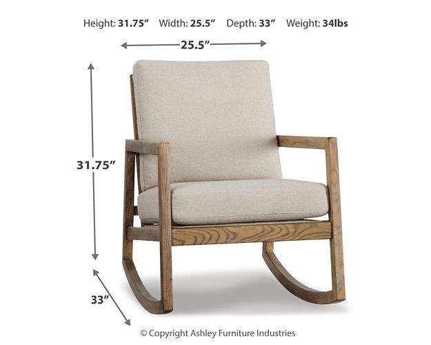 Novelda Rocker Accent Chair - MR ZEE FURNITURE