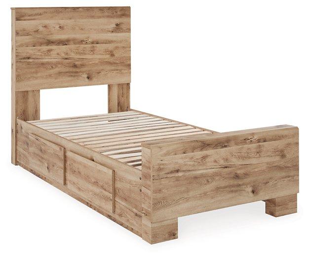 Hyanna Bed with 2 Side Storage - MR ZEE FURNITURE