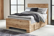 Hyanna Bed with 1 Side Storage - MR ZEE FURNITURE